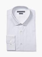 John Varvatos Trim Fit Dress Shirt W/stella Collar Antique White Size: 15.5r