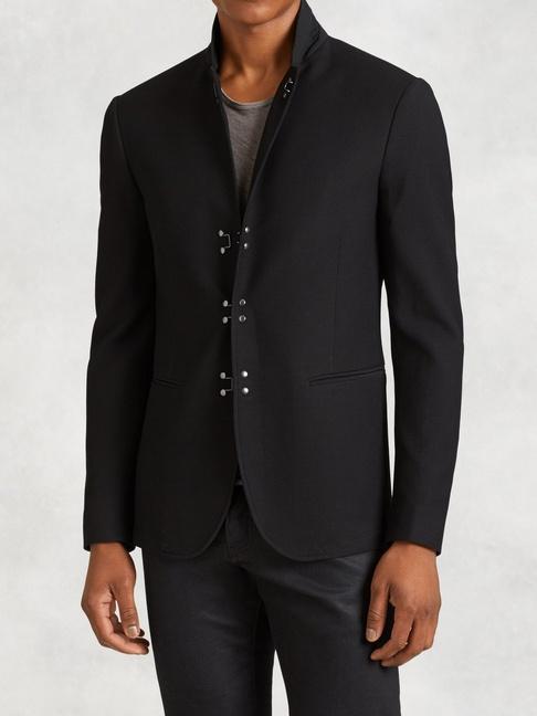 John Varvatos Cotton Hook & Bar Jacket