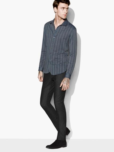 John Varvatos Vintage Stripe Shirt