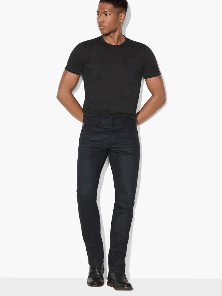 John Varvatos Zip Detail Wight  Jean 005 Size: 29