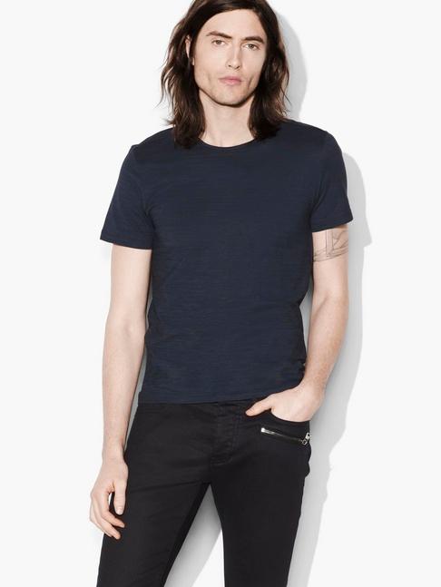 John Varvatos Striated Crewneck  Size: L