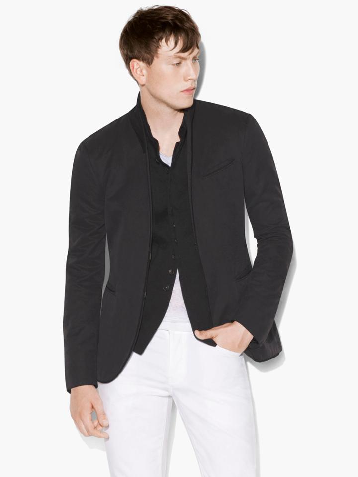 John Varvatos Hook & Bar Jacket Black Size: 44