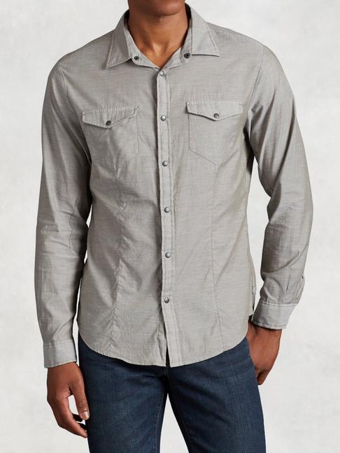 John Varvatos Cotton Utility Shirt