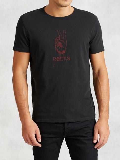 John Varvatos Peace Rocks Graphic Tee