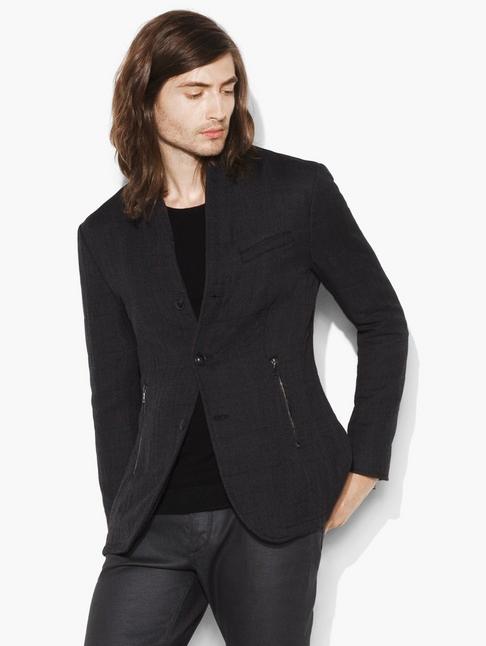 John Varvatos Wool Notch Lapel Jacket