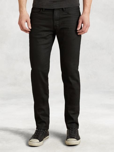 John Varvatos Coated Cotton Bowery Jean
