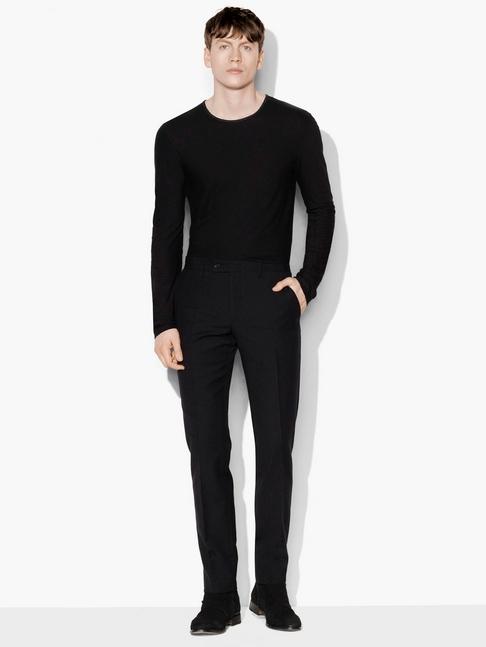 John Varvatos Austin Broken Stripe Dress Pant