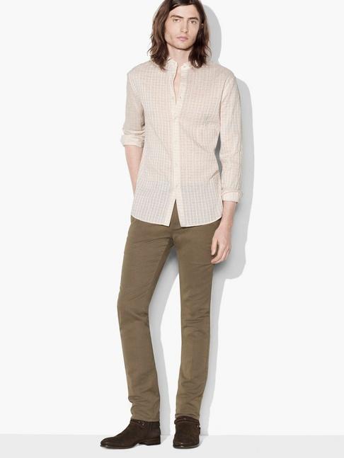 John Varvatos Bohemian Crinkled Shirt