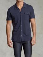 John Varvatos Short Sleeve Button Front Shirt