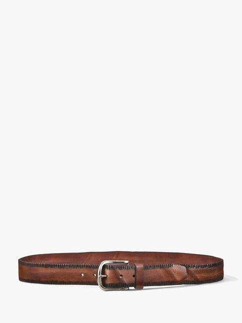 John Varvatos 38mm Etched Edge Belt  Size: 38