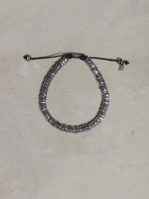 John Varvatos Oxidized Bead Bracelet