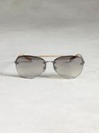 John Varvatos Double Bar Aviator Wire