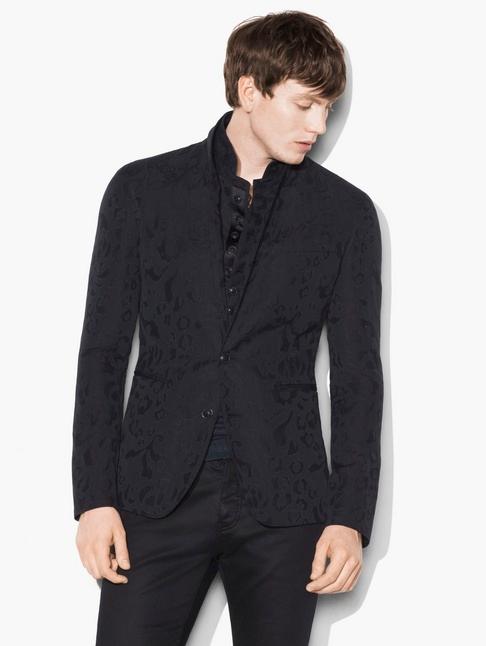 John Varvatos Rose Jacquard Jacket