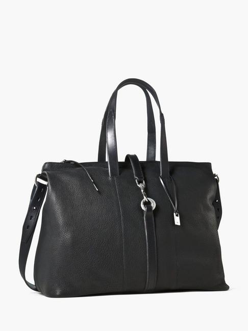 John Varvatos Pebbled Leather Wrangler Shopper