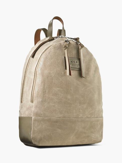 John Varvatos Perforated Suede Backpack