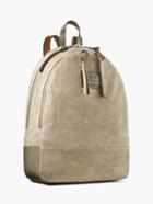 John Varvatos Perforated Suede Backpack