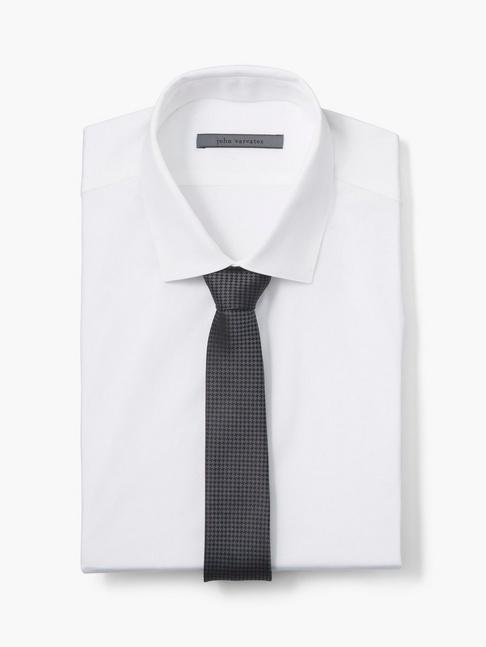 John Varvatos Collection Skinny Houndstooth Tie