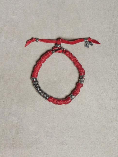John Varvatos Wrapped Leather Bracelet