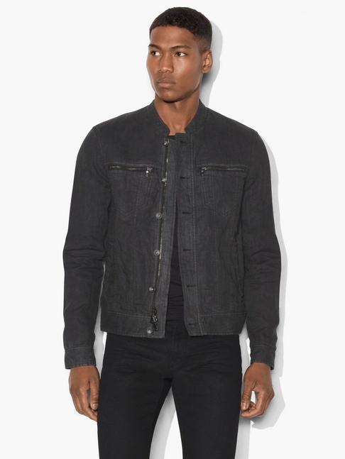 John Varvatos Oil Dyed Denim Inspired Jacket