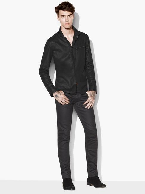 John Varvatos Zip Pocket Shirt