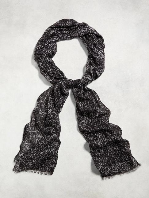 John Varvatos Modal Abstract Print Scarf