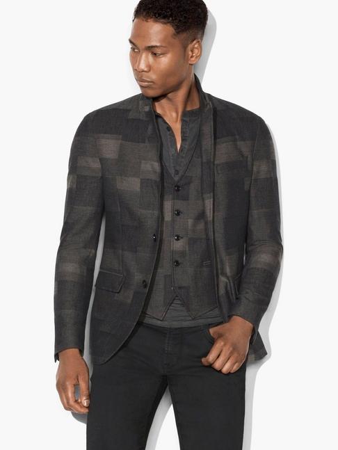John Varvatos Patchwork Jacket