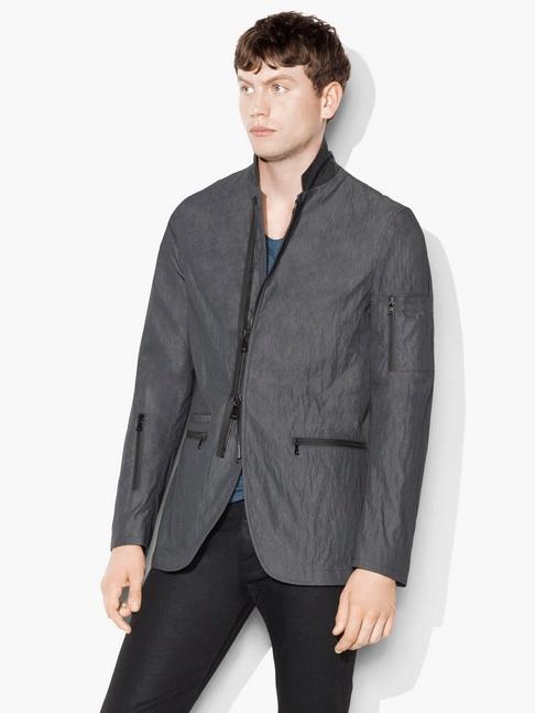 John Varvatos Water Resistant Nylon Jacket