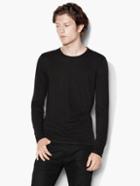 John Varvatos Long Sleeve Knit Crewneck