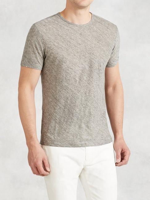 John Varvatos Bias Cut Crewneck