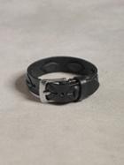 John Varvatos Leather Cuff W/lace Detail