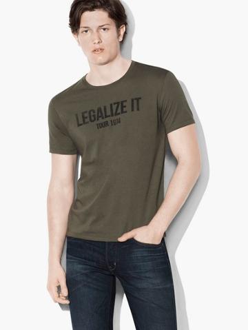 John Varvatos Legalize It Tee