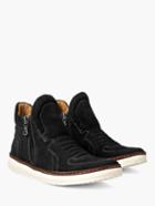 John Varvatos Barrett Creeper Mid Top Zip Sneaker