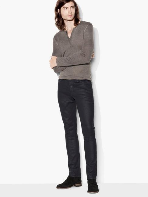 John Varvatos Resin Coated Chelsea Jean
