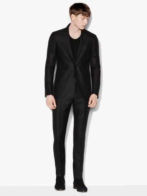 John Varvatos Austin Abstract Jacquard Jacket