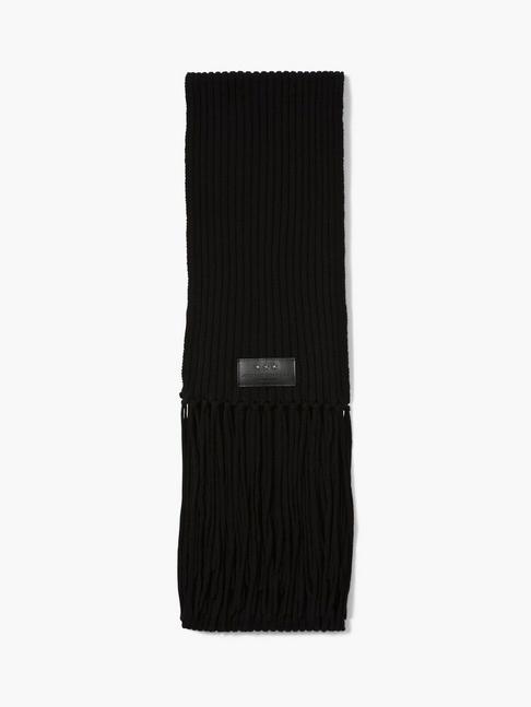John Varvatos Merino Wool Fringed Scarf