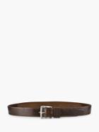 John Varvatos Rivet Buckle Leather Belt  Size: 32