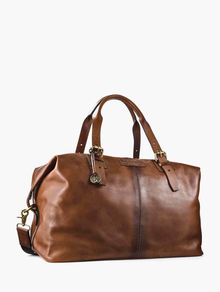 John Varvatos Heritage Duffle Brownstone