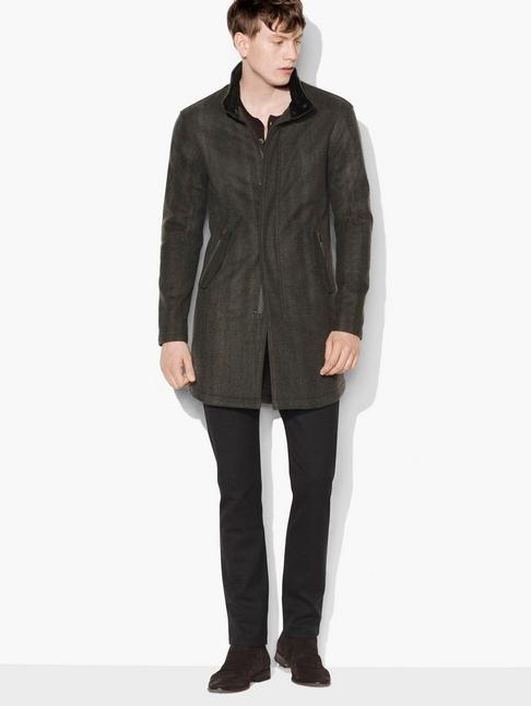 John Varvatos Painted Stripe Parka