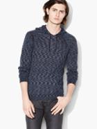John Varvatos Abstract Pullover Hoodie