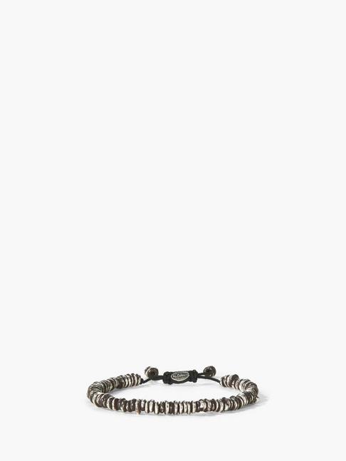 John Varvatos Large Silver Disc Bracelet