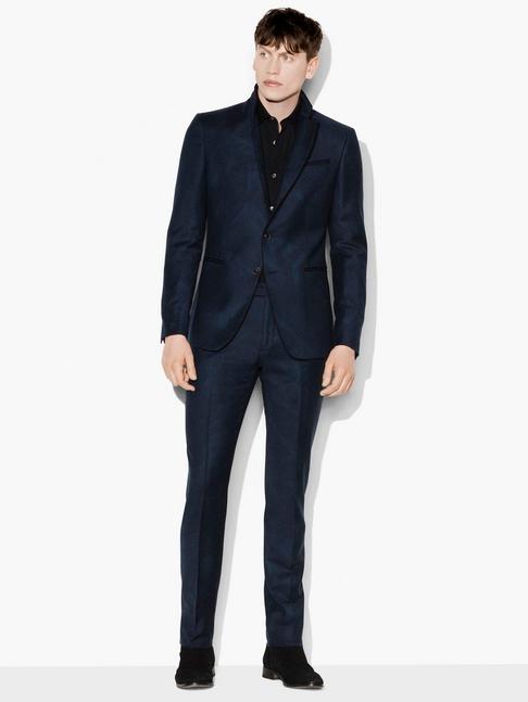 John Varvatos Austin Indigo Shadow Jacket