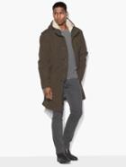 John Varvatos Military Parka Log Brown Size: Xs