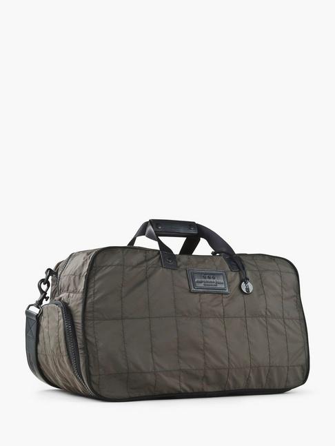 John Varvatos Quilted Nylon Duffle Army