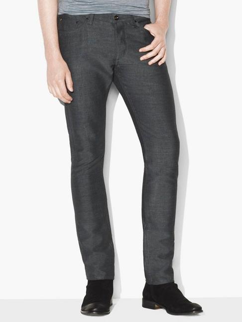 John Varvatos Linen Blend Chelsea Jean  Size: 30 Rg