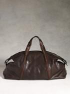 John Varvatos Richards Duffle W Metal/lthr Handles