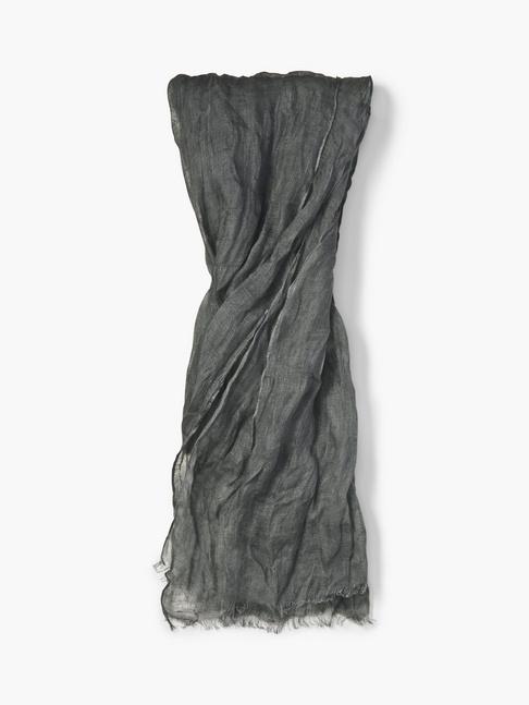 John Varvatos Linen Crinkled Scarf