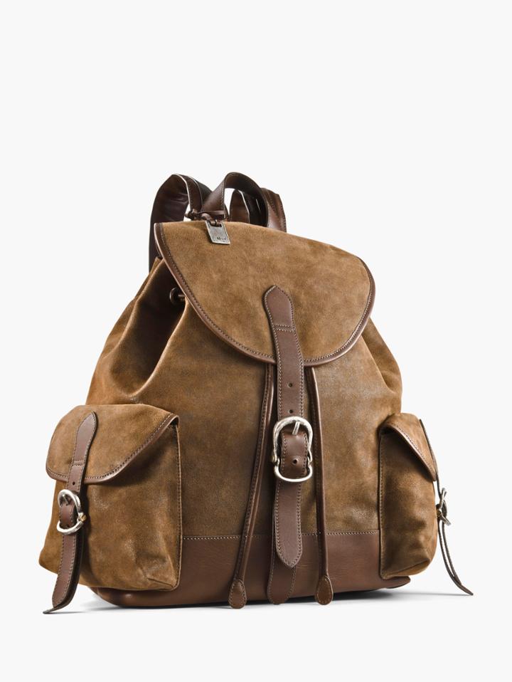 John Varvatos Traveler Backpack Brownstone