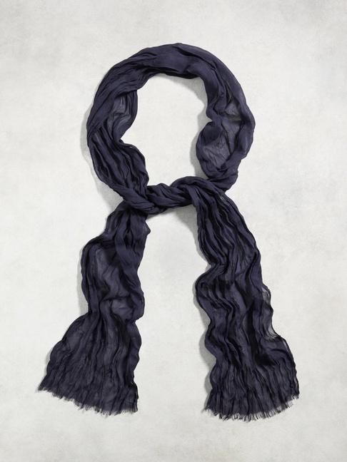 John Varvatos Skinny Gauze Crinkle Scarf