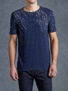John Varvatos Drppng Strs Grphc Tee