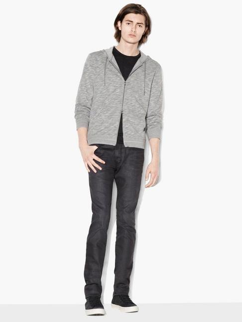 John Varvatos French Terry Zipped Hoodie